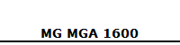 MG MGA 1600